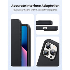 iPhone 13 Pro Black Cover with Magsafe (Silicon) - Revent Store