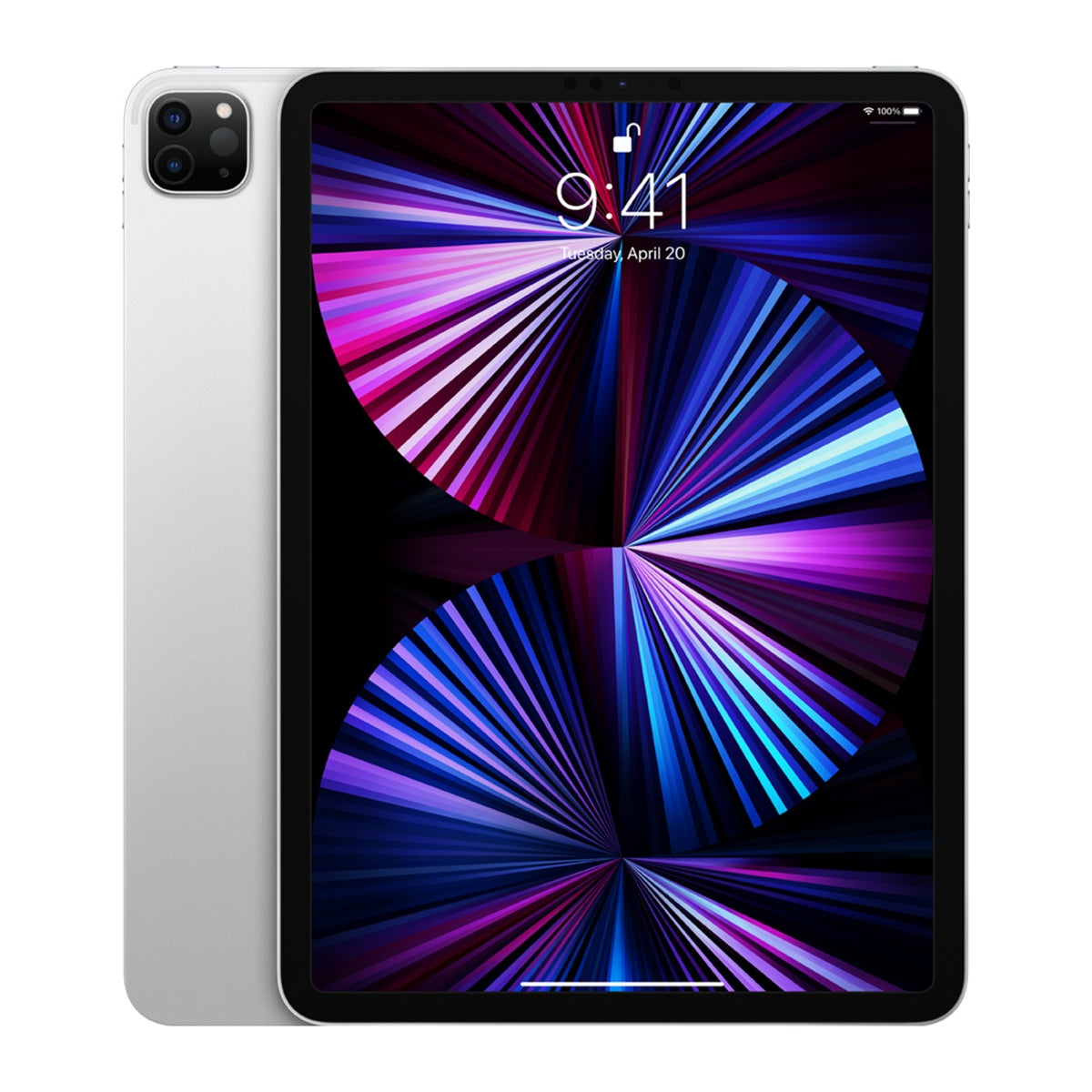Refurbished Apple iPad Pro 11-inch M1 3rd Gen 128GB in Silver front view