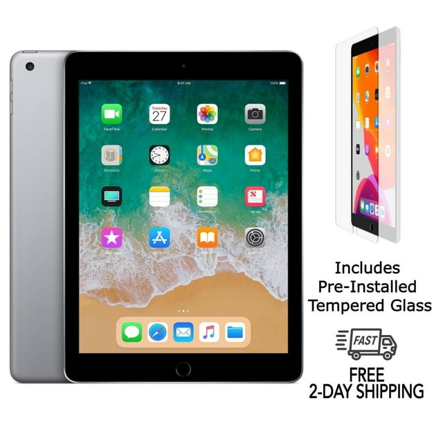 Apple iPad 6th Gen 128GB - Refurbished - Space Gray