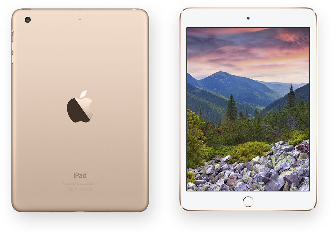 Apple iPad mini 3 128GB - Refurbished - Gold