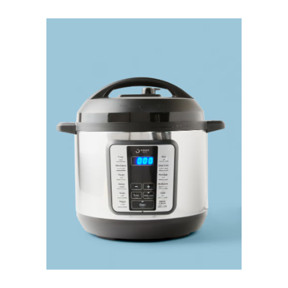 Electric Cooker 1 Noon East 12-In-1 Electric Pressure Cooker 6 L 1000 W TY60-CY08E(ME) Black/Silver refurbished from Revent in uae