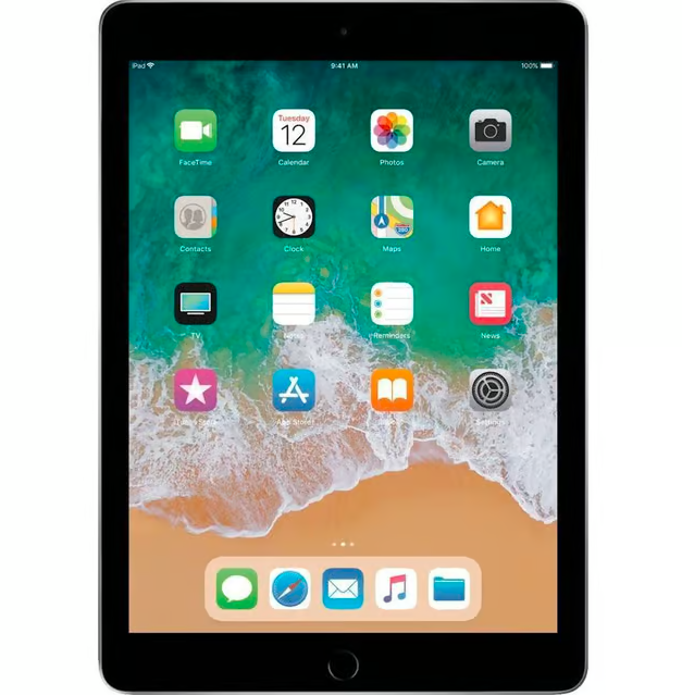 iPad 2017 2 iPad 2017 (5th Generation) 9.7inch, WiFi + Cellular - Space Grey refurbished from Revent in uae